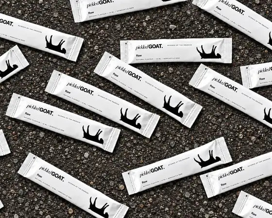 Raw, unflavoured sachets